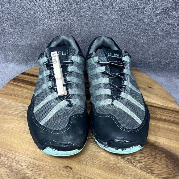 Kuru Womens Chicane Hiking Trail Shoes Size 9 Gray Teal Sneakers 20060890 Mesh - Picture 11 of 11